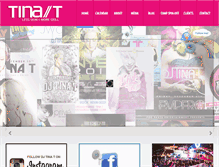 Tablet Screenshot of djtinat.com
